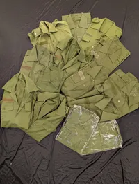 Militærgrøn uniformsskjorte Danske model 84 