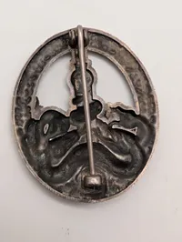 WWII German Anti-Partisan War Badge and Infantry Assault Badge POSTWAR