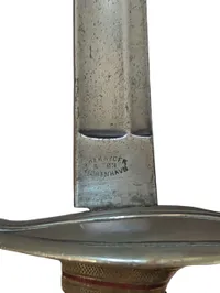 Dansk M1858 officerssabel med portepé