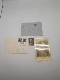 Tysk militærhistorisk samling med breve og portrætfotos fra 1940'erne