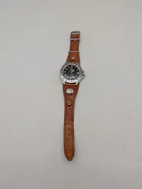 Vostok Komandirskie Tankist Armbåndsur med Yuri Gagarin Læderrem