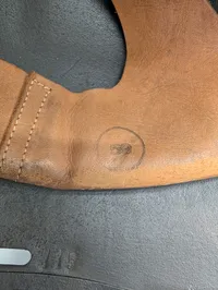 Danish M41 Steel Helmet with Royal Navy Anchor Badge