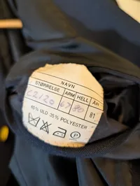 Dansk Politi uniform, med benklæder 