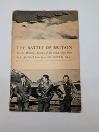 WWII Military Ephemera Lot: Battle of Britain, Iwo Jima, and Invasion Craft