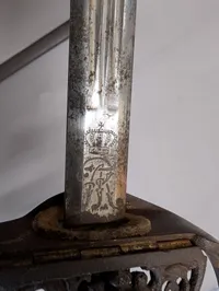 German Saxony Model 1867 Infantry Officer’s Sword