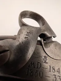  Dansk ringhane pistol model 1848 Kronborg, 2 Dragon regiment 
