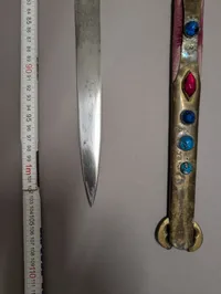 Hugo Baruch & Cie Berlin Sword with Jeweled Scabbard