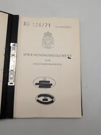 Dansk Militær Sprængningsreglement for Ingeniørtropperne