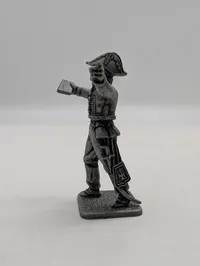 HVP Tinfigur af Napoleonsk Husar Officer