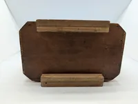 Tysk Art Deco træskrin med indlagt hagekors WW2