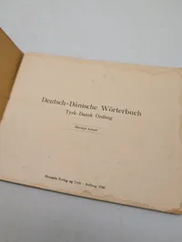Hempels Forlag, Tysk-Dansk Ordbog, Lomme-Vejledning for Soldater, 1940