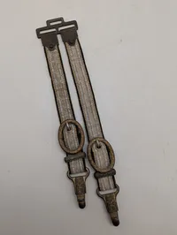 Tyske Wehrmacht Officer Sabelhængere i Sølvbroderi og Messing