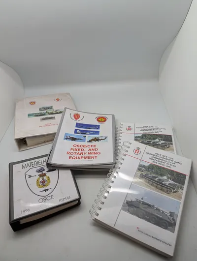 OSCE Materielhæfter og militære udstyrshåndbøger, 1996-2005