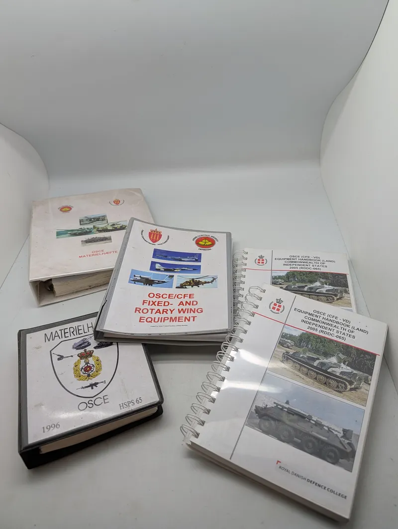 OSCE Materielhæfter og militære udstyrshåndbøger, 1996-2005