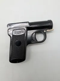 Razzia pistolformet cigaretetui og lighter med original æske