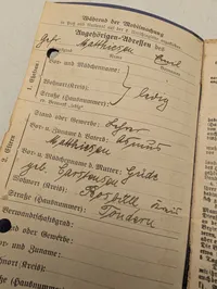 Tysk Militärpaß fra 1. Verdenskrig tilhørende Emil Ludvig Matthiesen