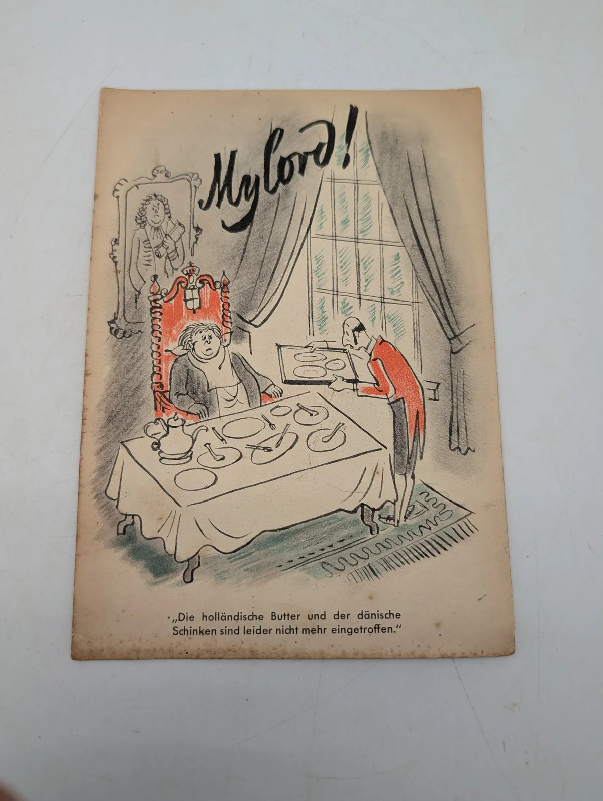 Tysk propaganda-pjece fra 2. verdenskrig, 'England verlor...'