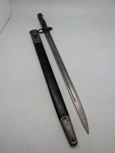 Britisk Pattern 1907 Bajonet med Skede