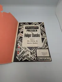 Chr. Kisling & Marvin Madsen, Pressen om Holger Danske, Limited Edition Book tilhørt Holger Danske modstandsmanden Erling Reck-Magnussen ( “Gustav” fra HD-IIIs 5-mandsråd)