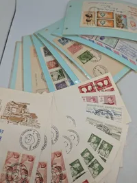 Samling af Grønlandske Førstedagskuverter og Filatelistiske Breve