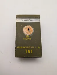 Dansk HMAK Sprængbøsse 1/2 kg TNT, Til Undervisning
