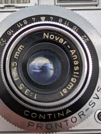 Zeiss Ikon Contina IIa med Novar-Anastigmat 45mm f/3.5