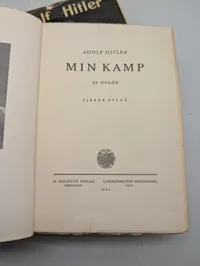 Adolf Hitler, Min Kamp, to bind, H. Hagerup forlag