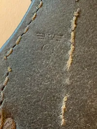 Tysk Mauser K98 bajonetfrø  i sort læder