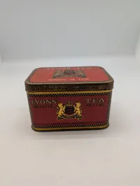 Vintage J. Lyons & Co. Ltd. Lyons' Tea Metaldåse