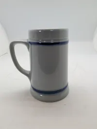 Søholm Denmark Ceramic Beer Stein with Norby Naval Crest