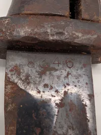 Tysk Mauser K98 Bajonet med Bakelitgreb