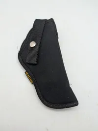 Kadar sort nylon pistolhylster med trykknaplukning