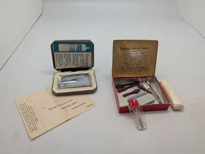 Ronson Varaflame lighter med originalt servicekit og æske