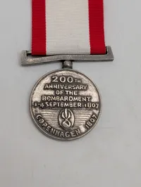 Bombardementet af København 1807 Erindringsmedalje