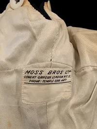 Moss Bros Ltd Vintage Skræddersyet Jakke med Covent Garden Mærke