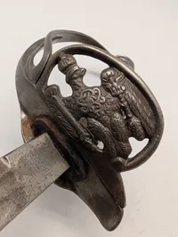 Prussian Model 1889 Infantry Officer's Sword with Cypher
