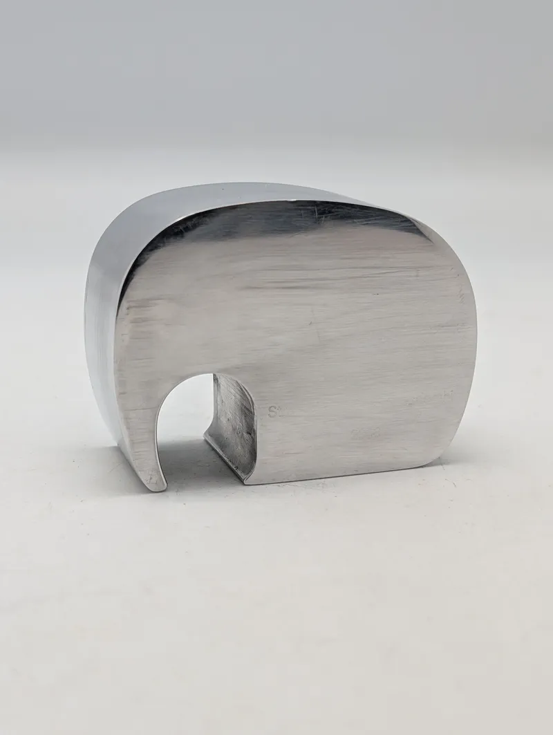 Georg Jensen Elephant Bottle Opener in Mirror-Polished Stainless Steel