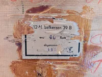 Tysk WWII Trækasse til Nebelkerzen 39 B Røggranater