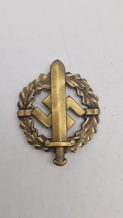 WWII German SA Sports Badge - Bronze Grade, Third Reich Era