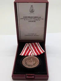 Jydsk Emblem Fabrik Forsvarsministerens COVID-19 Medalje