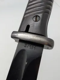Tysk K98 Bajonet S/184 fra 1936
