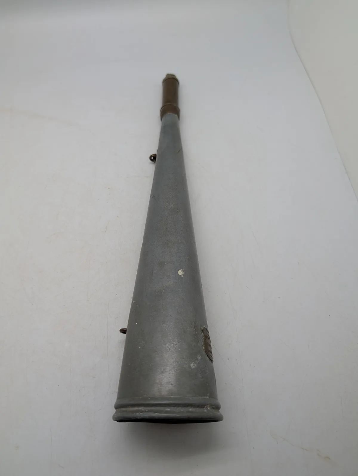 Georg C. Hansen Husum Tågehorn i Zink og Messing
