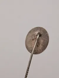 Tysk såretmærke i sølv, miniature på nål