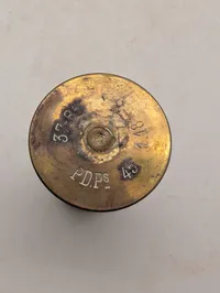 Fransk 37mm Hotchkiss kanonhylster, model 1885