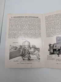 WWII German Junkers VS 11 Luftschraubenanlage-Karte Document