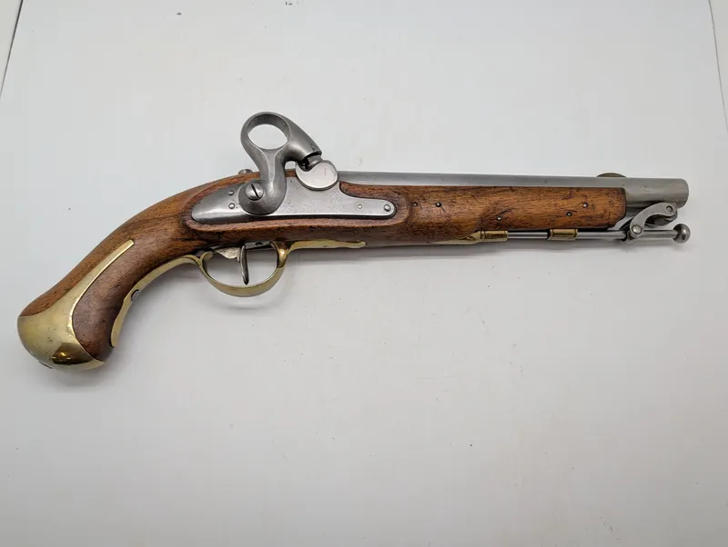 Slesvig-Holstenernes  model 1849 Artilleripistol brugt i Danmark 