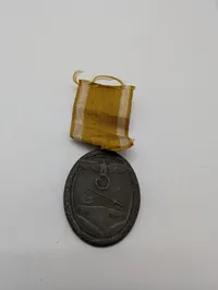 Tysk Westwall-medalje (Deutsches Schutzwall-Ehrenzeichen) med bånd