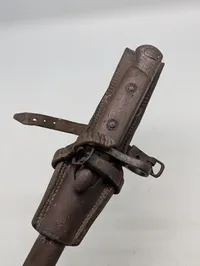 Belgisk WW1 bajonet med frø 