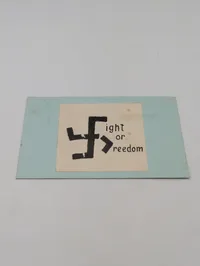 Anden Verdenskrig Propaganda kuvert  - Fight or Freedom