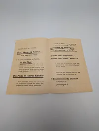 Waffen-SS Ersatzkommando Danmark Rekrutteringsfolder
